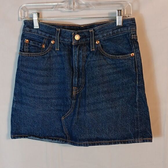 Levi's Red Tab Denim Mini Skirt - Picture 1 of 5